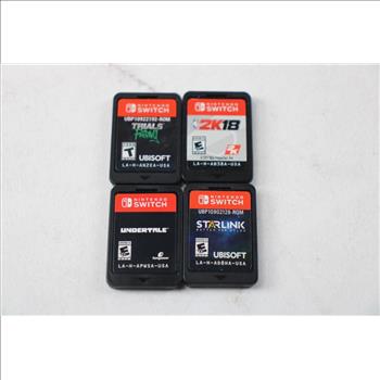 Nintendo Switch Games, 4 Pieces
