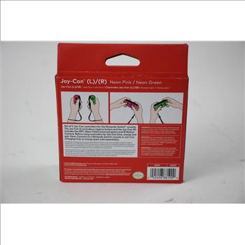 Nintendo Switch Neon Pink & Green Joy-Con