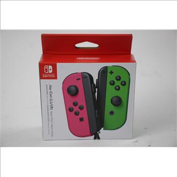 Nintendo Switch Neon Pink & Green Joy-Con