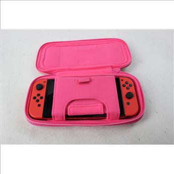 Nintendo Switch OLED With Princess Peach Carrying Case