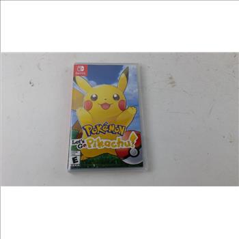 Nintendo Switch Pokemon Lets Go Pikachu