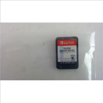 Nintendo Switch Pro Controller And Smash Bros Cartridge