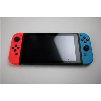 Nintendo Switch With Red/Blue Joy-Cons