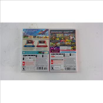 Nintendo Swtich Legend Of Zelda Skyward HD And Mario Cart Deluxe 8 Games, 2 Pieces