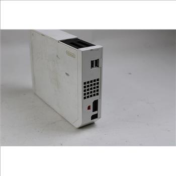 Nintendo Wii Console With Stand, Sensor, Charge Station, And Wii Play Game