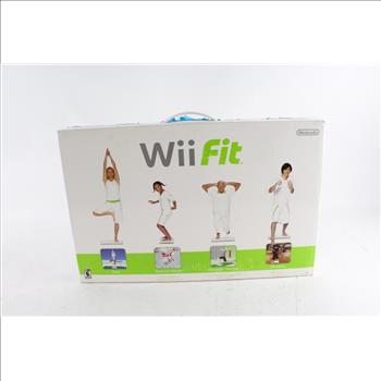 Nintendo Wii Fit Game And Board