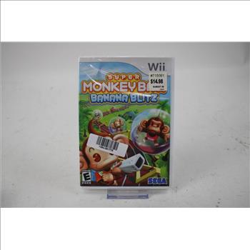 Nintendo Wii Super Monkey Ball Banana Blitz Video Game