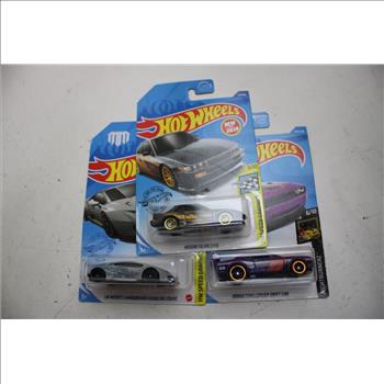 Nissan Silvia Dodge Viper RT/10 Dodge Challenger Drift Car & More Hot Wheel Bulk Lot 5 Pieces