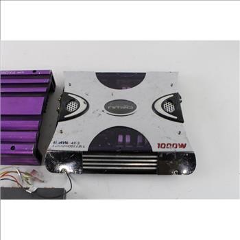 Nitro Amplifier And More, 3 Pieces