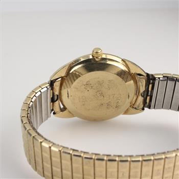 Nivada Watch With 14k Gold Case
