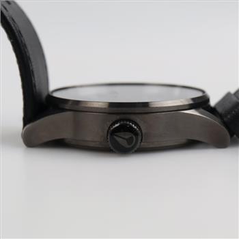 Nixon Sentry Leather Watch