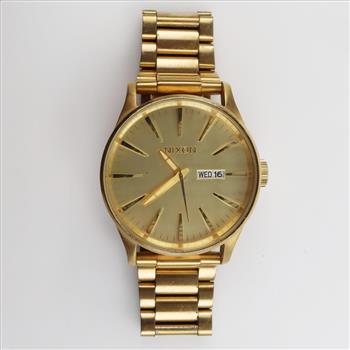 Nixon Sentry Never Be Late Watch