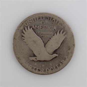No Date Standing Liberty Silver Quarter