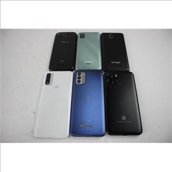 Nokia And More Cell Phone Lot, 6 Pieces, Sold For Parts