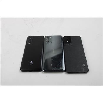 Nokia Cell Phone Lot, 3 Pieces, Sold For Parts