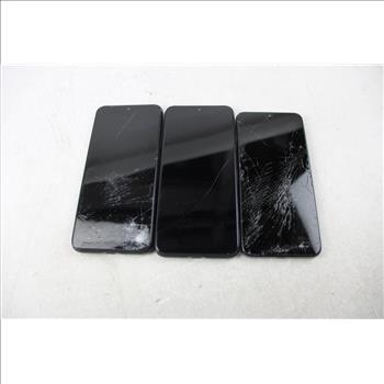 Nokia, Cloud Mobile Cell Phone Lot, 3 Pieces, Sold For Parts