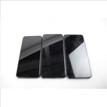 Nokia, Cricket, T-mobile Cell Phone Lot, 3 Pieces, Sold For Parts