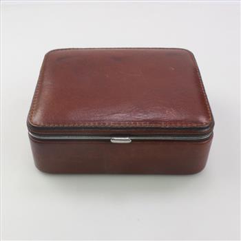 Nordstrom Brown Leather Jewelry Box