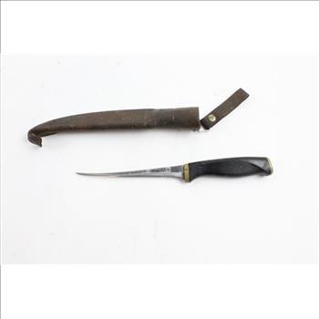 Normark Vintage Filet Knife In Case