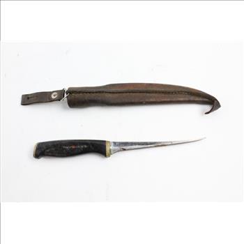 Normark Vintage Filet Knife In Case