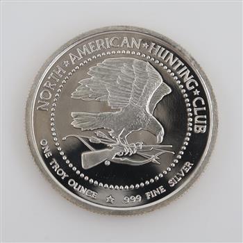 North American Hunting Club Fine Silver 1 Troy Oz. Round