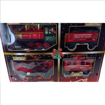 North Pole Express  Christmas Train Set