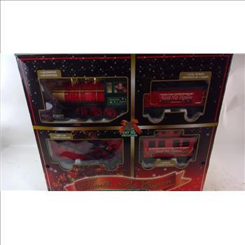 North Pole Express  Christmas Train Set