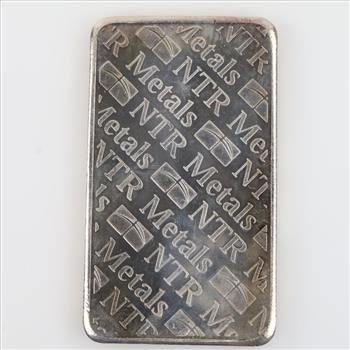 North Texas Refinery Fine Silver 10 Troy Oz Bar