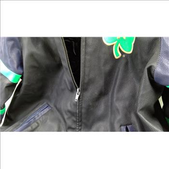 Notre Dame Fighting Irish Leather Jacket Size M