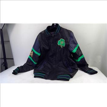 Notre Dame Fighting Irish Leather Jacket Size M