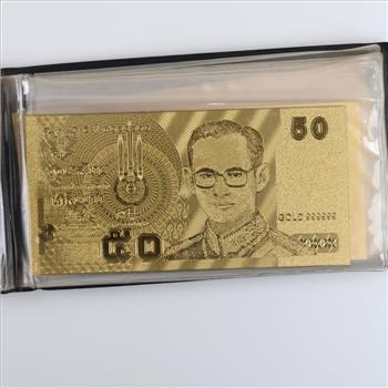 Novelty Foil Collectible Thailand Souvenirs, 6+ Piece