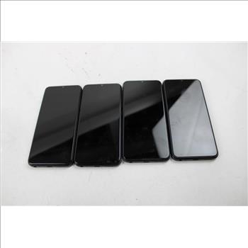 NUU Cell Phone Lot, 4 Pieces, Sold For Parts