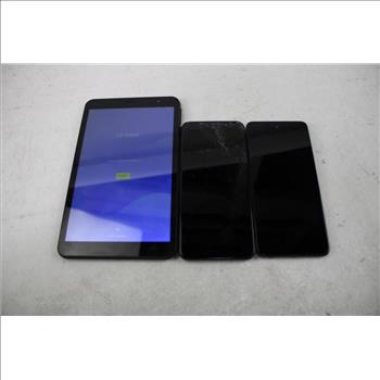 Nuu Tablet, Motorola Cell Bulk, 3 Pieces, Sold For Parts
