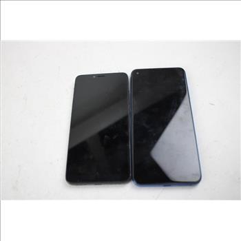 NUU & TCL Cell Phone Lot, 2 Pieces, Sold For Parts