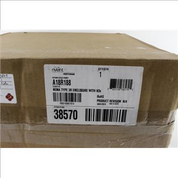 NVent Hoffman Nema Type 3R Wall Type Junction Box Enclosure
