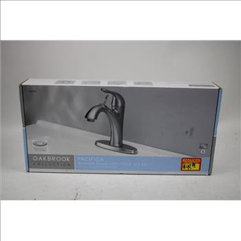 Oakbrook Pacifica Brushed Nickel Bathroom Faucet