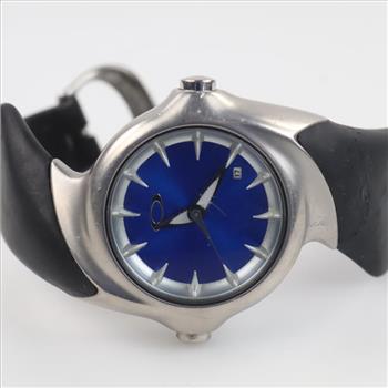 Oakley Crush Blue Dial Watch