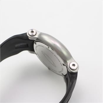 Oakley Stainless Steel Blue Dial Watch