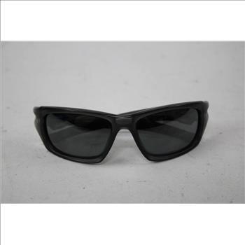 Oakley Valve Men's Polished Black Prescription Polarized Sunglasses