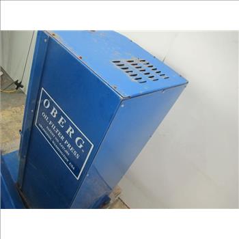 Oberg Oil Filter Press ***FLORIDA APPT ONLY***