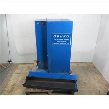 Oberg Oil Filter Press ***FLORIDA APPT ONLY***