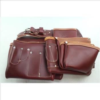 Occidental Leather 5089LH Seven Bag Framer – Left-Handed – Premium Leather Tool Belt With 23 Pockets