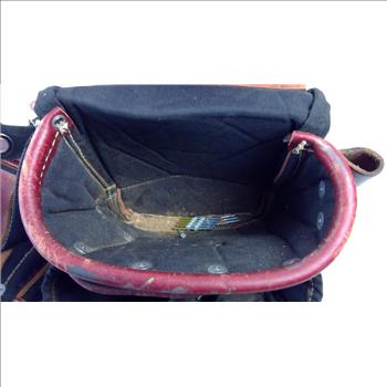 Occidental Leather Toolbelt With Nails, Tape Measure, And Bold Line Chalk Reel