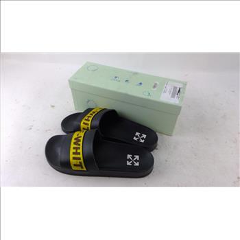 Off White Mens Slides Size 45