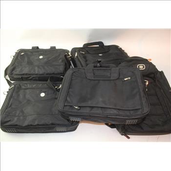 Ogio Backpack & Assorted Laptop Bags; 5 Pieces
