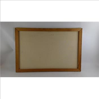 Oil Painting Of Snowy Mountain