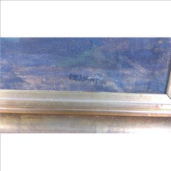 Oil Painting Of The Forest