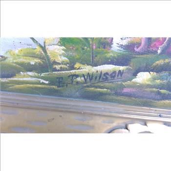 Oil Painting Riverside