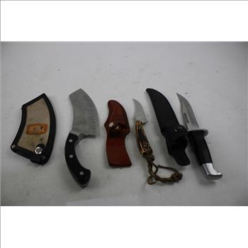 Oklahoma Joe's Smokers, Bear And Son And Other Knives, 3 Pieces