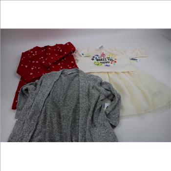 Old Navy Baby Girls' Clothing Lot - Shirts, Jeans, Dress, And More, 9 Pieces